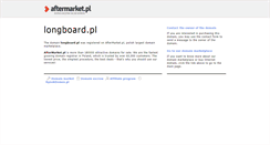 Desktop Screenshot of longboard.pl