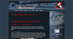 Desktop Screenshot of longboard.sk